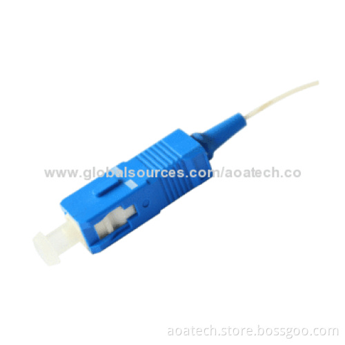 Fiber Connectors, SC, ST, LC, FC Types, Low-insertion Loss and High-return Loss